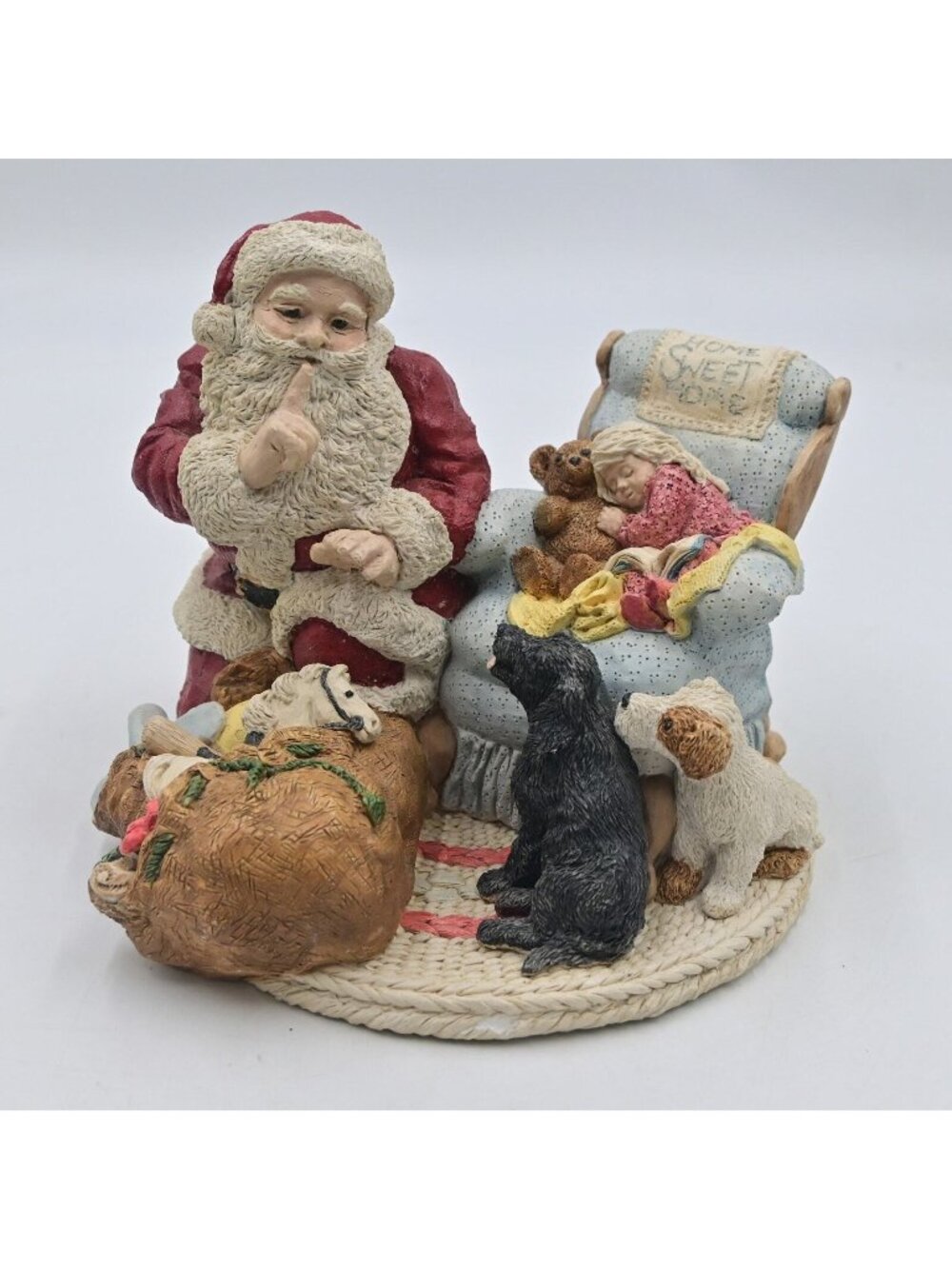 United Design The Legend Of Santa Claus Waiting For Santa Vintage 1990